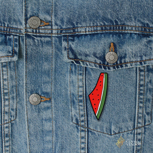 Palestine Watermelon Pin
