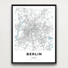 Load image into Gallery viewer, Map of Berlin, Germany
