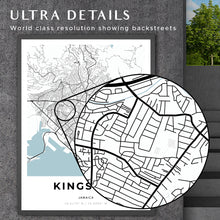 Load image into Gallery viewer, Map of Kingston, Jamaica
