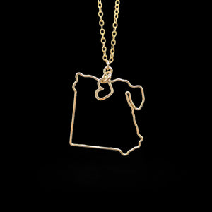 Classy Vendor | Borders of Egypt - Borders Necklace - 14K Gold Filled Necklace