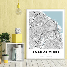 Load image into Gallery viewer, Map of Buenos Aires, Argentina
