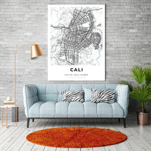 Load image into Gallery viewer, Map of Cali, Colombia
