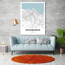 Load image into Gallery viewer, Map of Edinburgh, Scotland
