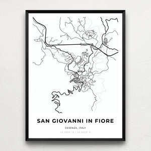 Map of San Giovanni In Fiore, Italy