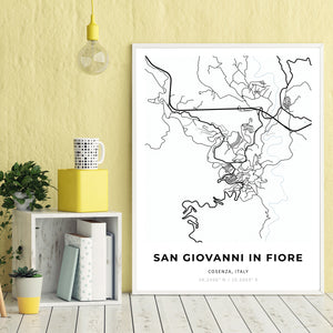 Map of San Giovanni In Fiore, Italy