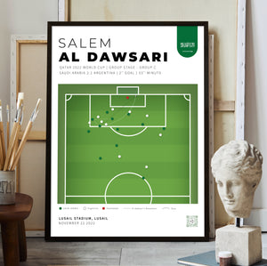 Saudi Arabia vs Argentina | Salem Al Dawsari's Goal