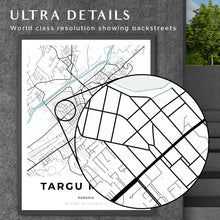 Load image into Gallery viewer, Map of Targu Mures, Romania
