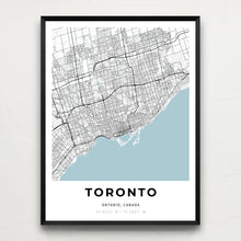 Load image into Gallery viewer, Map of Toronto, Canada
